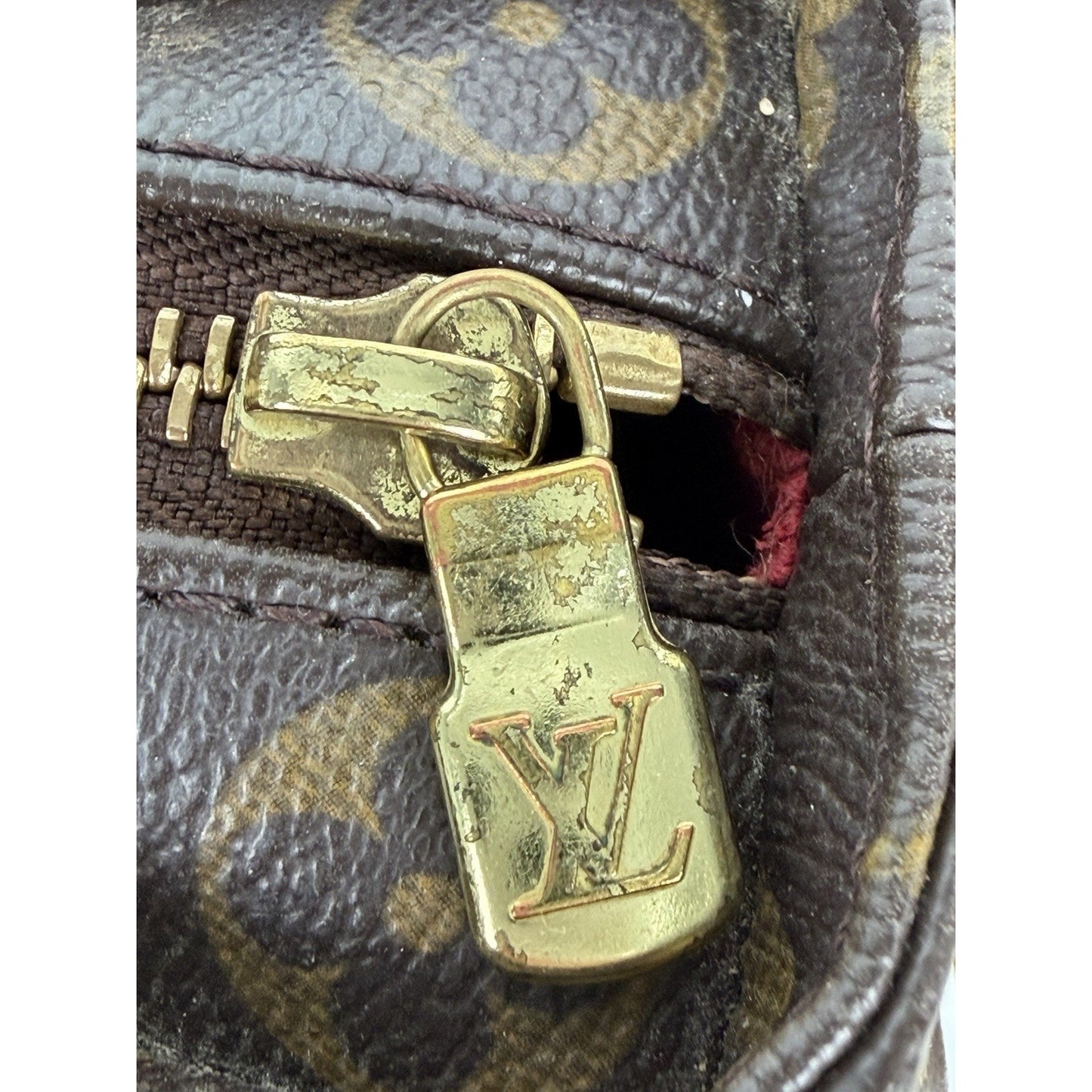 Louis Vuitton Viva-Cite MM Shoulder Bag in Brown Monogram Coated Canvas 2004 S14