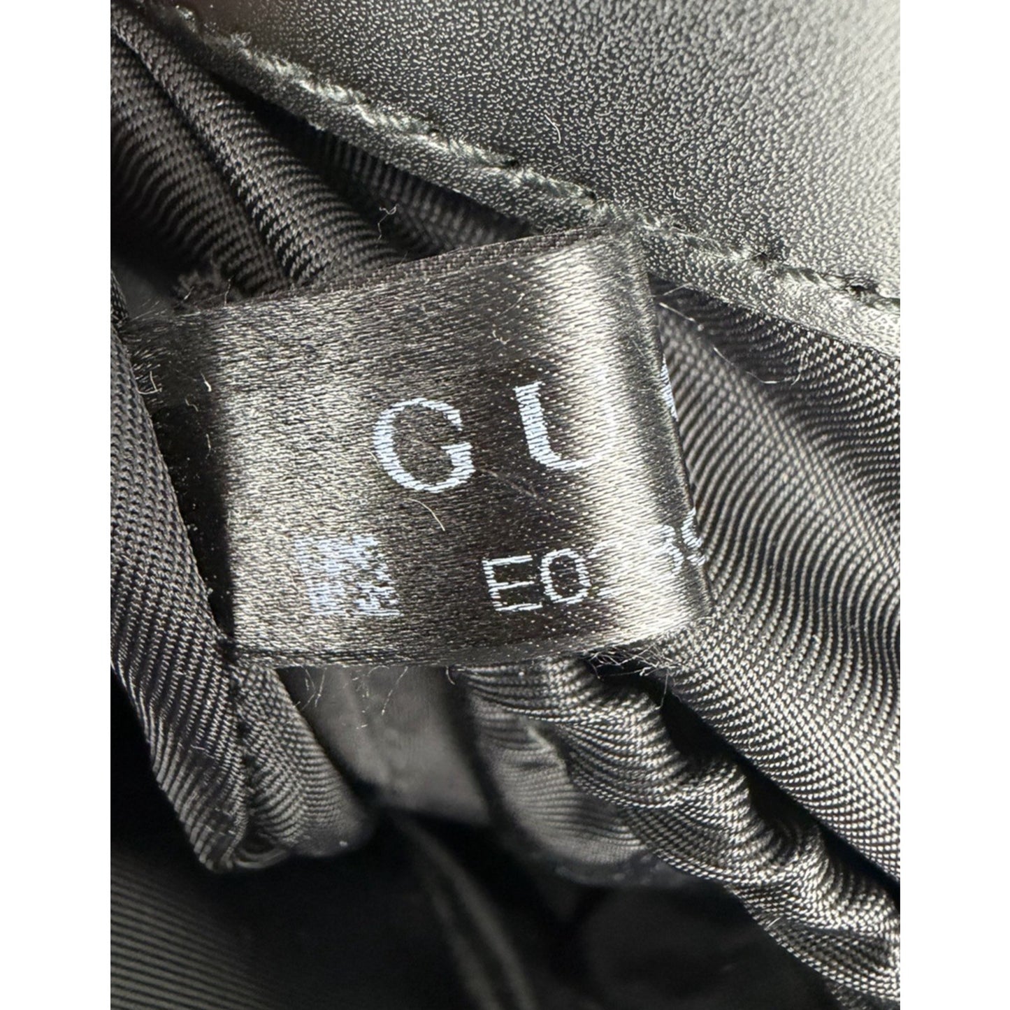Gucci Diaper Changing Bag Large in Black GG Supreme Monogram Coated Canvas S