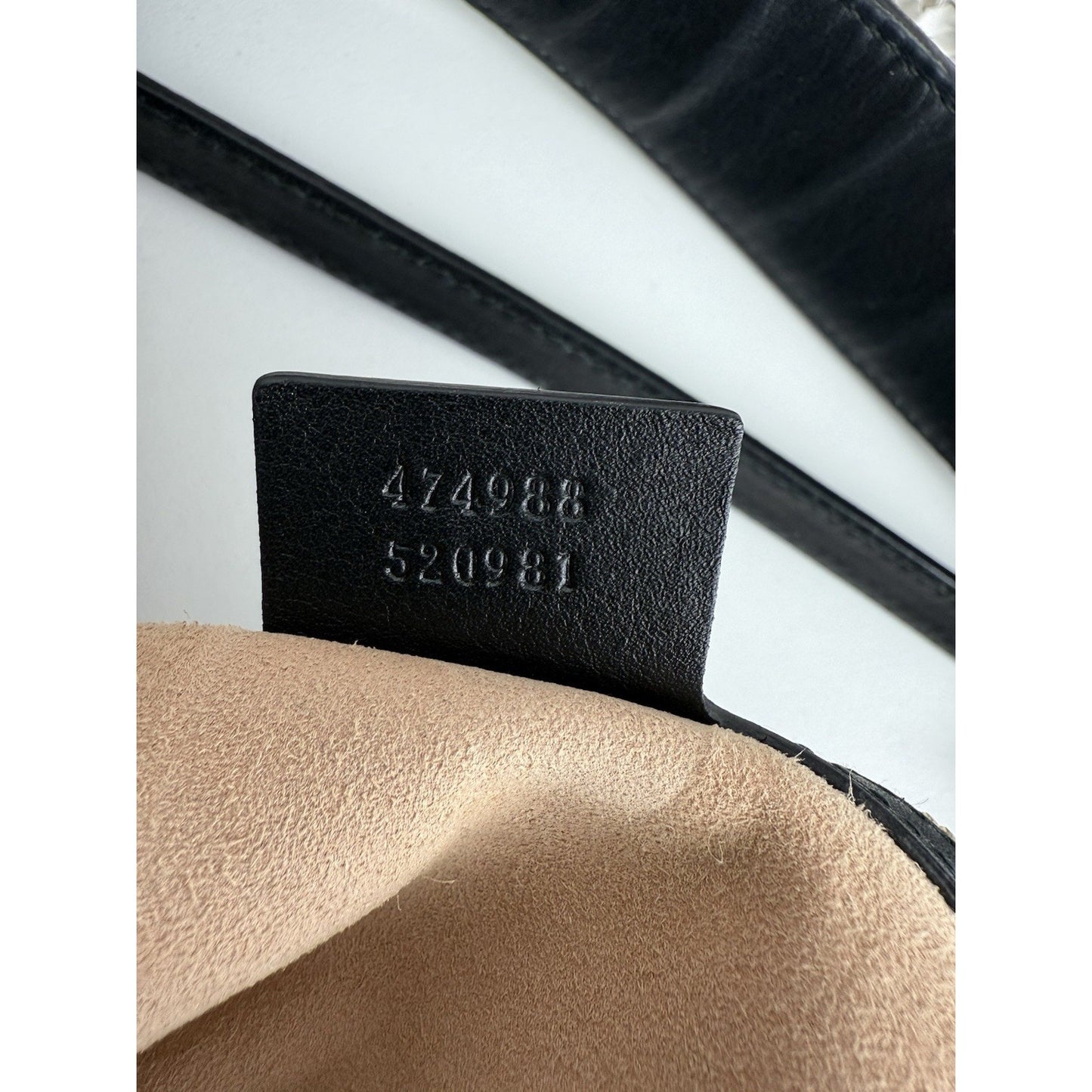 Gucci GG Apollo Black Leather Women’s Shoulder Bag