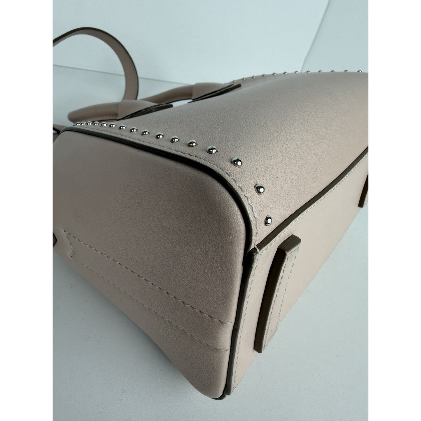 Givenchy Mini Studded Antigona Bag in Nude Pink Color Calfskin Leather S-06