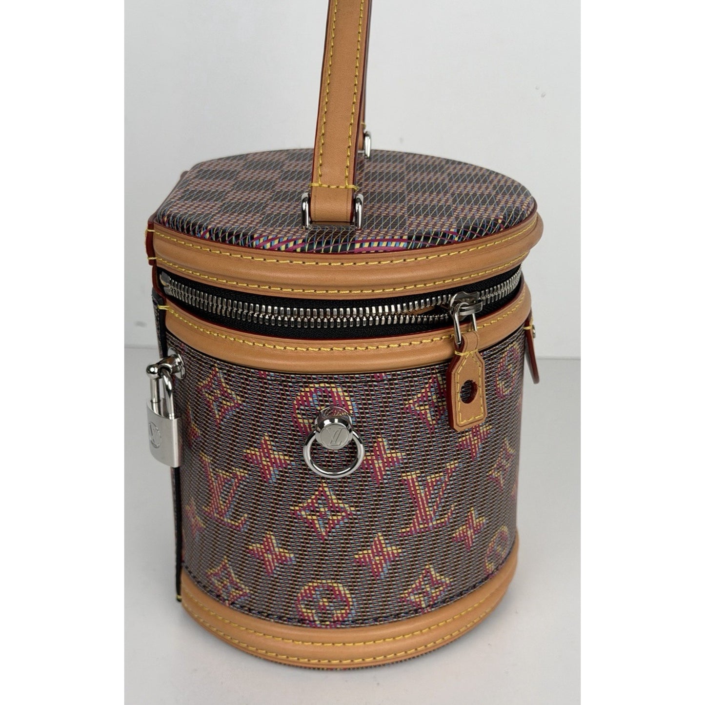 Louis Vuitton Shoulder Bag Cannes LV Pop Canvas Multicolored Monogram 2019