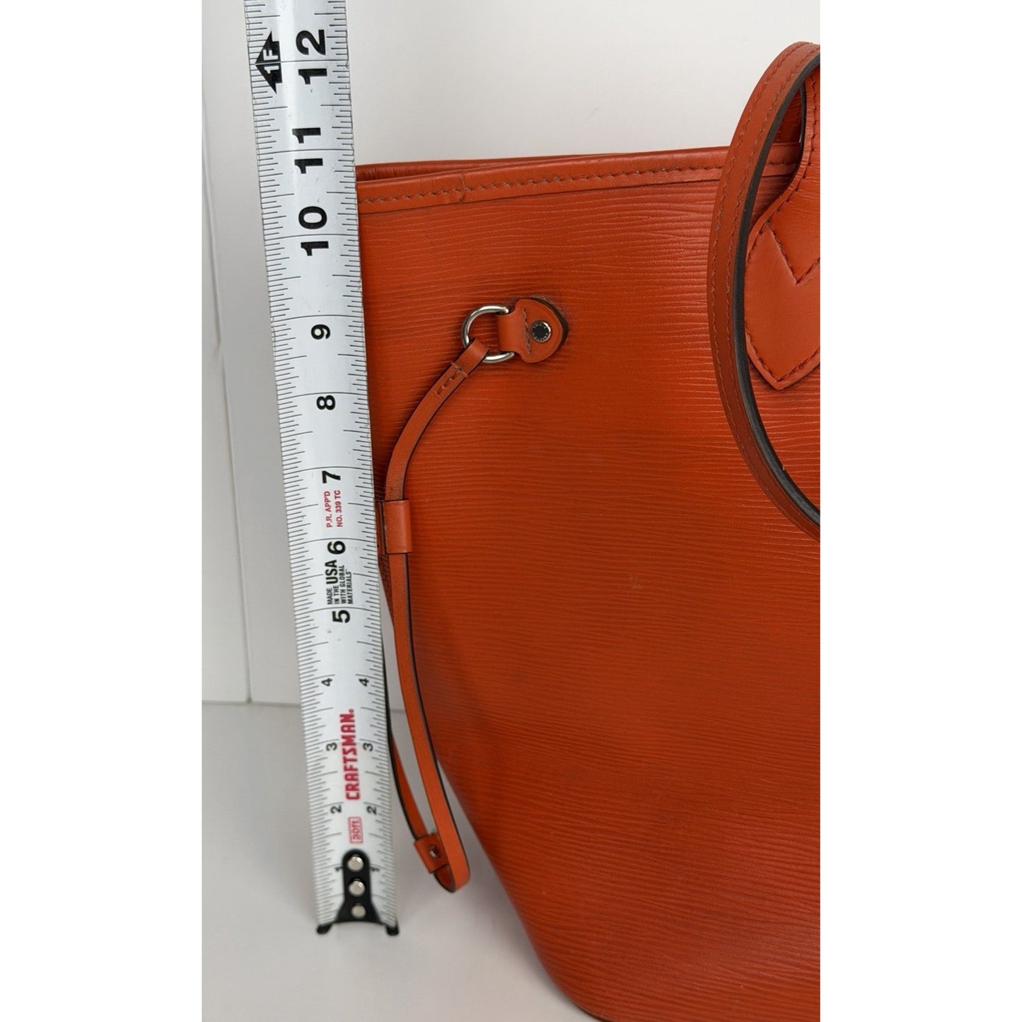 Louis Vuitton Neverfull GM in Orange Epi Leather 2021 B1
