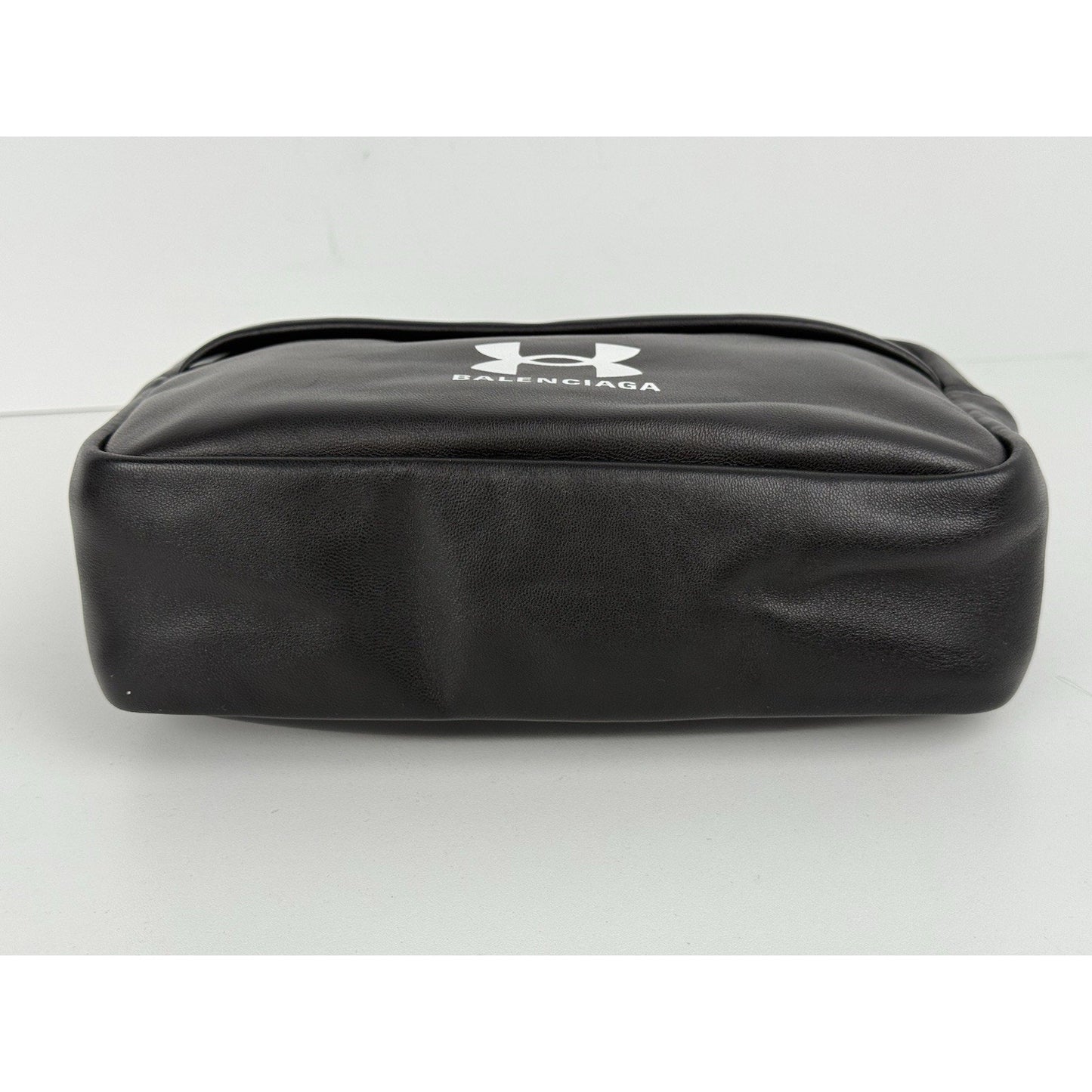 Balenciaga + Under Armour Clutch Black Leather Men's Bag