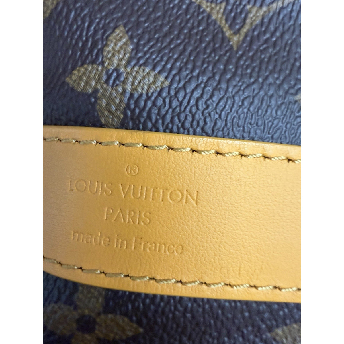 Louis Vuitton Keepall Bandouliere 50 Duffle Bag in Brown Coated Canvas NFC E-1