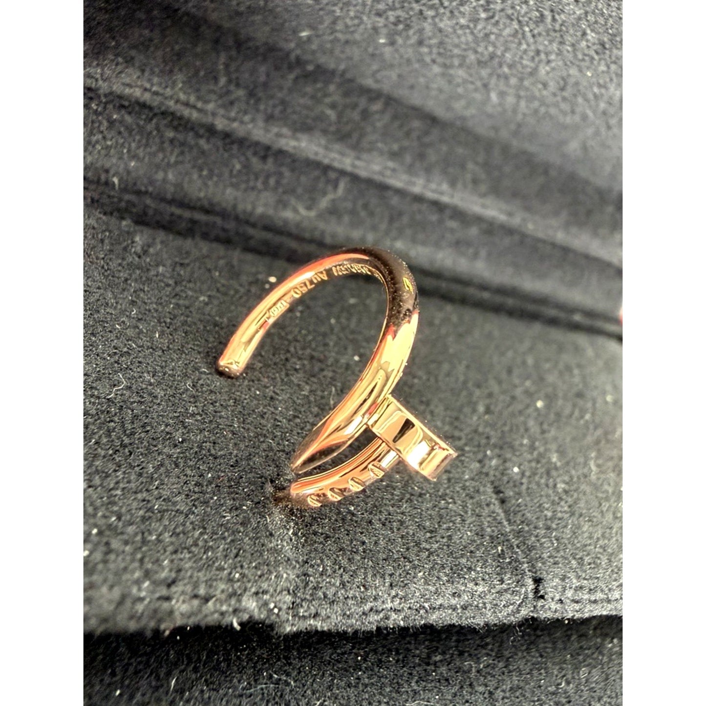 Cartier Juste un Clou Hoop Earrings Small Model in 18k Rose Gold