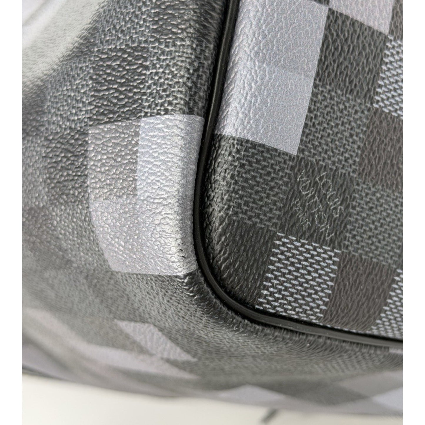 Louis Vuitton Keepall Bandouliere 50 Duffel Bag Gray Damier Canvas (2018)