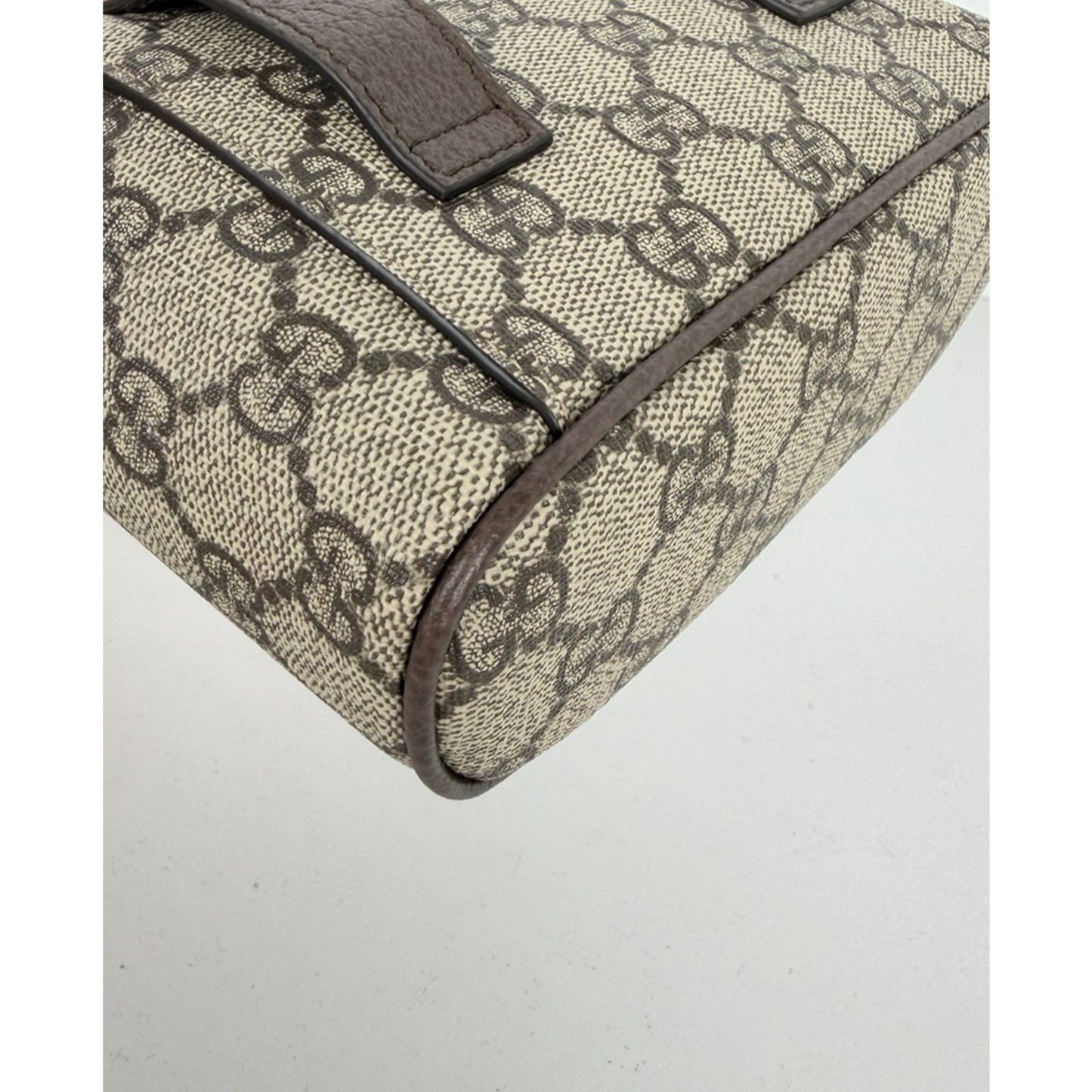 Gucci Chain Ophidia Belt Bag in Beige GG Supreme Coated Canvas S09