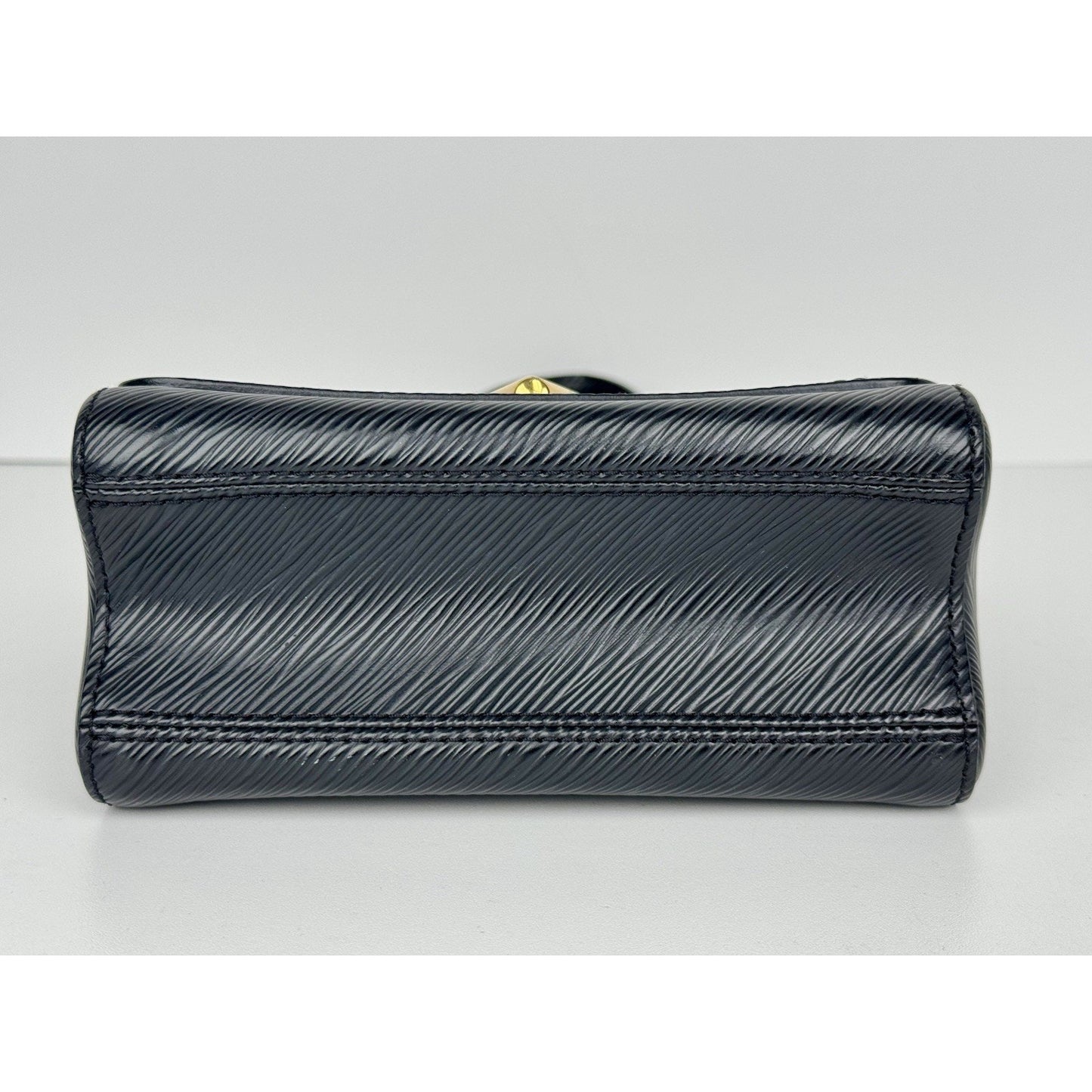 Louis Vuitton Twist MM Bag Black Epi Leather