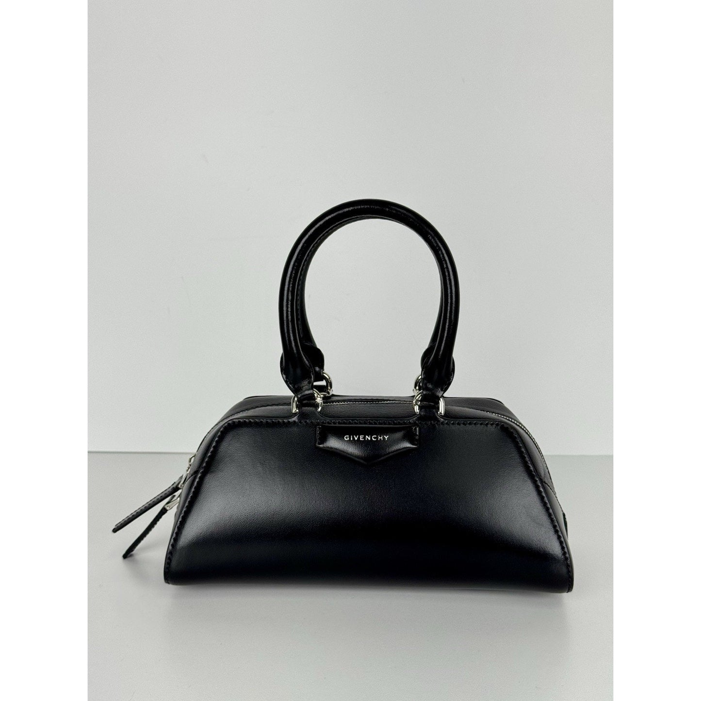Givenchy Antigona East West Small Bag in Black Leather B-1