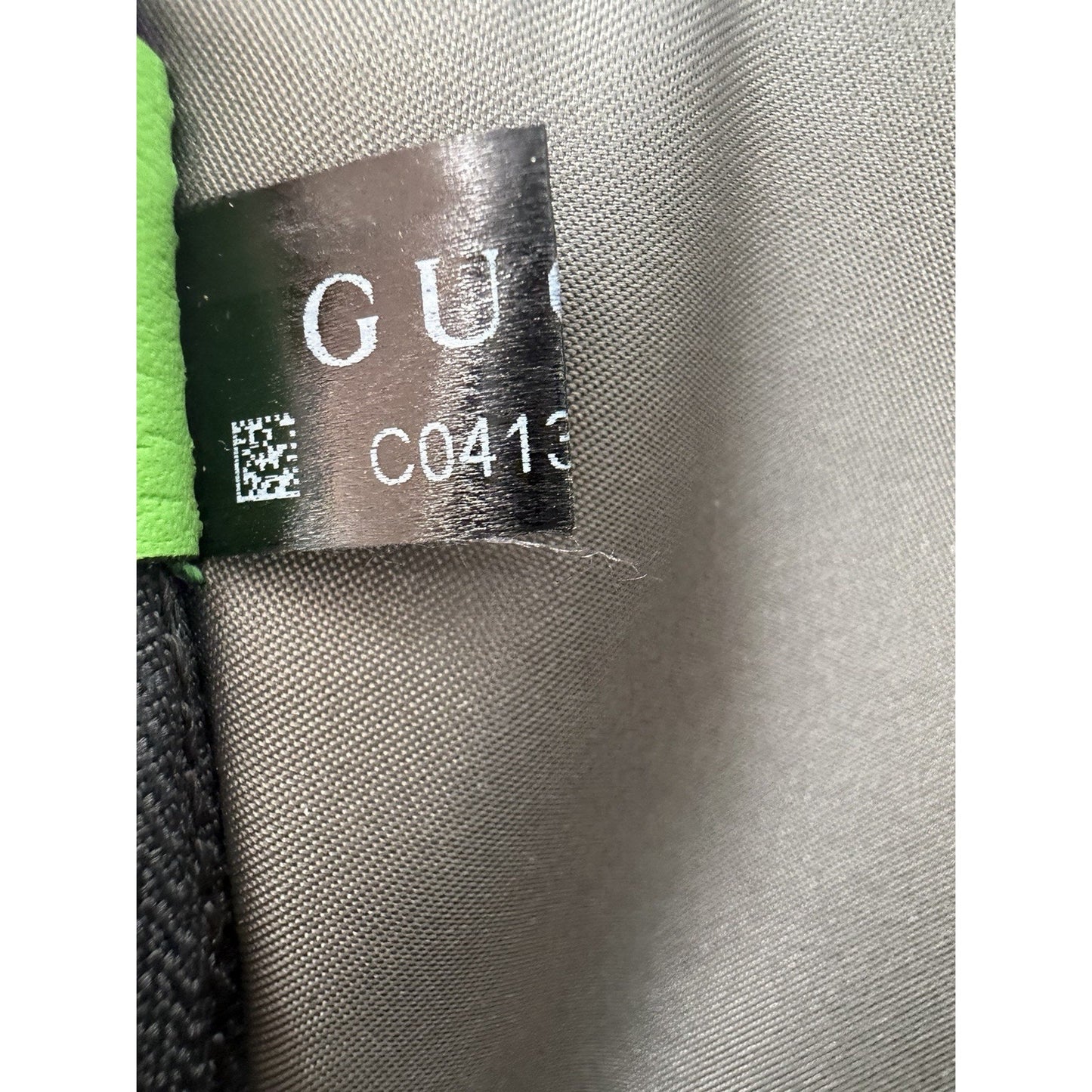 Gucci GG Jersey Nylon and Rubber Belt Bag in Red/Grey/Neon S19