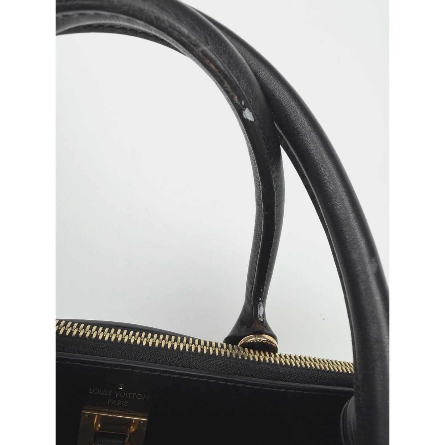 Louis Vuitton Night Light City Steamer MM Handbag in Black/Brown/Gold 2017 S