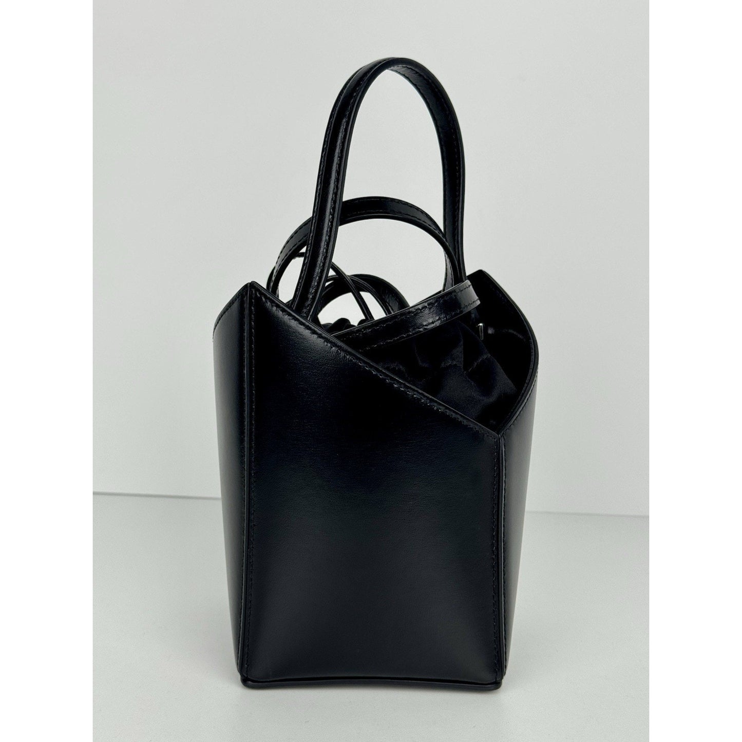 Givenchy Antigona Stretch Mini Top Handle Bag Black Box Leather