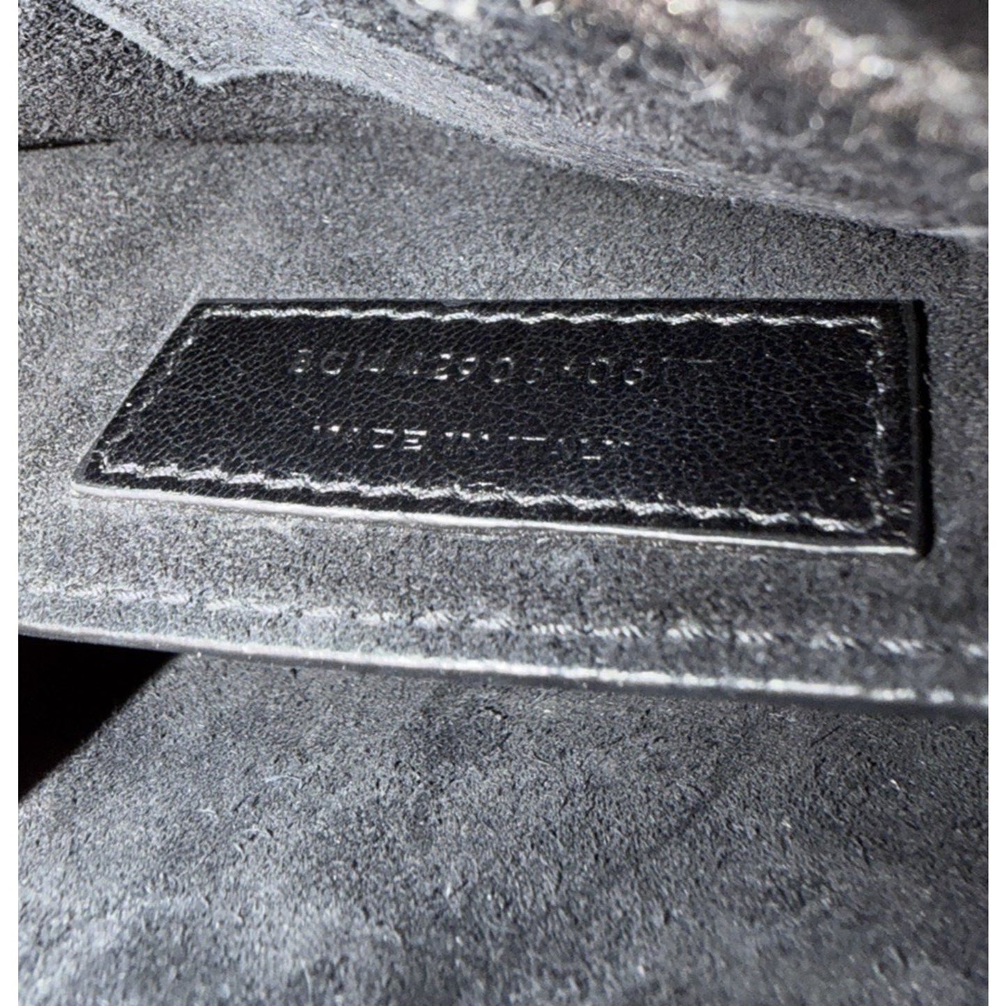 Saint Laurent Sunset Shoulder Bag Medium in Black Crocodile-Embossed Leather B-6