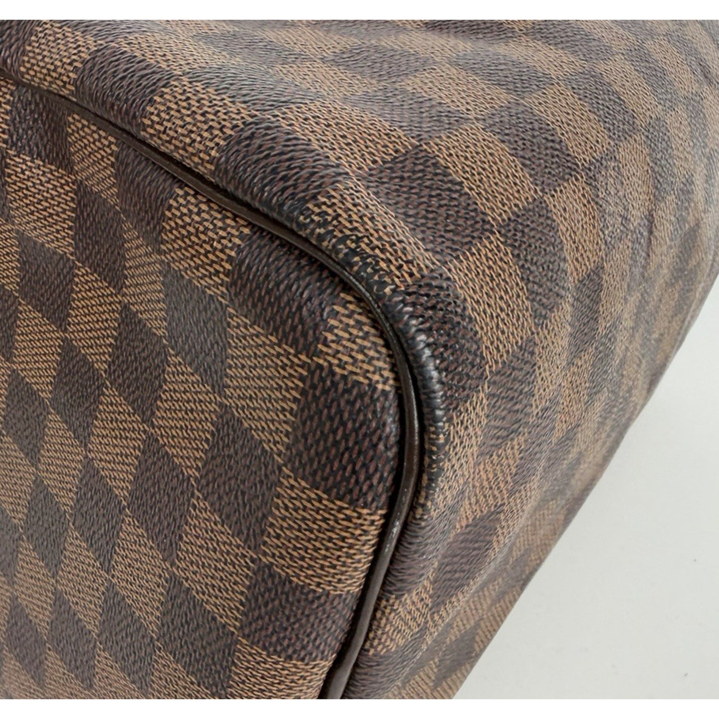 Louis Vuitton Speedy 30 Bag in Damier Ebene Coated Canvas 2012 B9