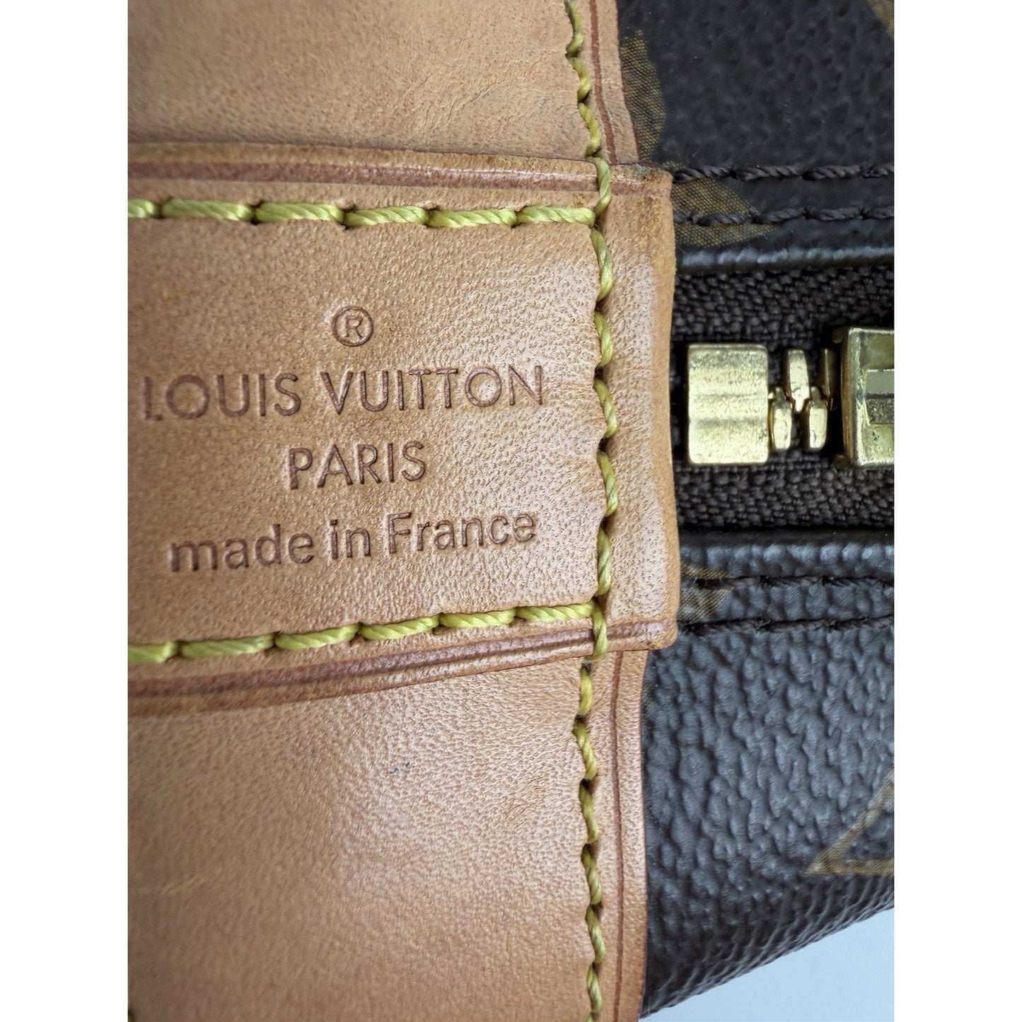 Louis Vuitton Alma BB Top Handle Bag in Brown LV Monogram Coated Canvas 2020 S