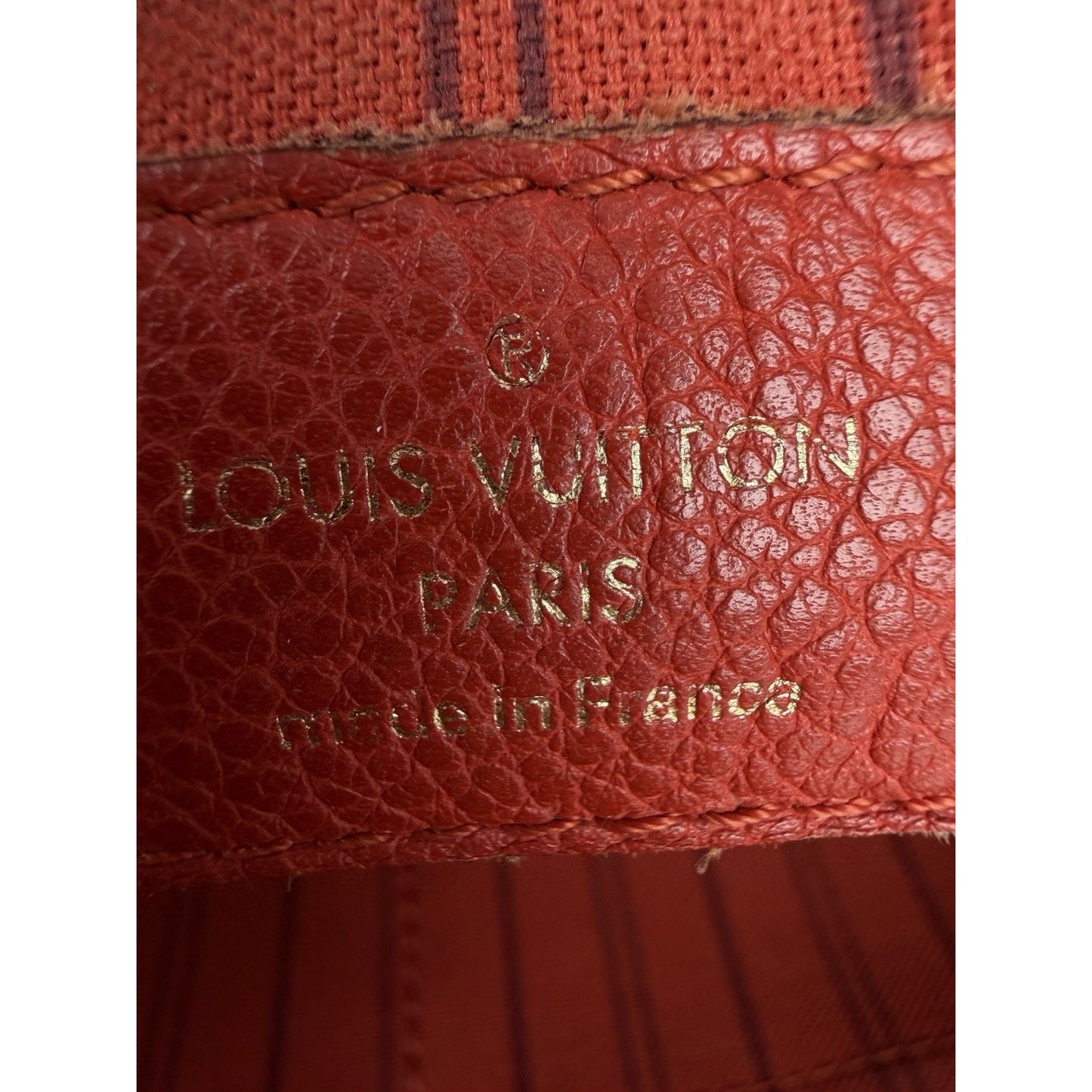 Louis Vuitton Speedy Bandouliere 25 Bag Red Monogram Empreinte Leather 2012 D4