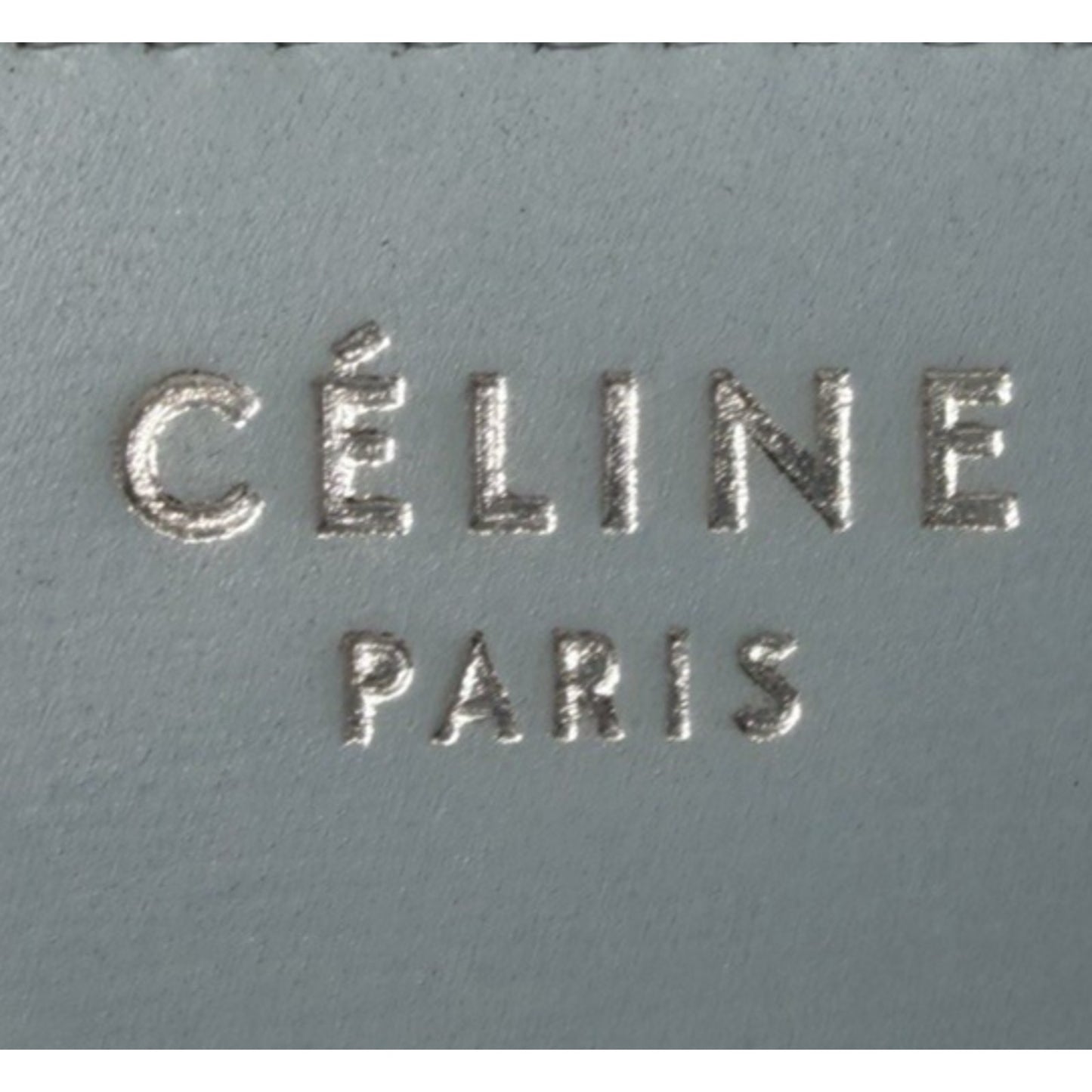 Celine Classic Box Bag Shoulder BagMedium in Light Blue Calfskin Leather C3