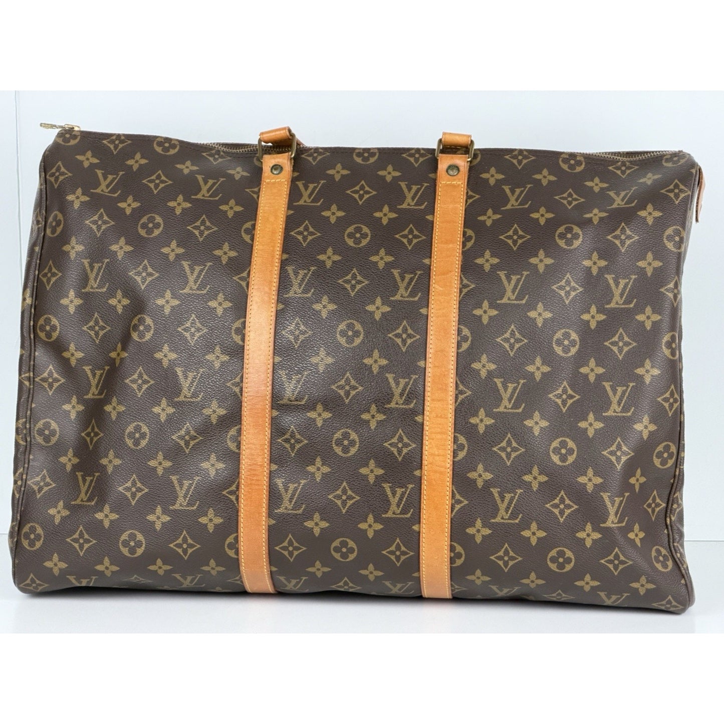 Louis Vuitton Sac Flanerie 50 Travel Bag Vintage in Brown LV Monogram 1992 S