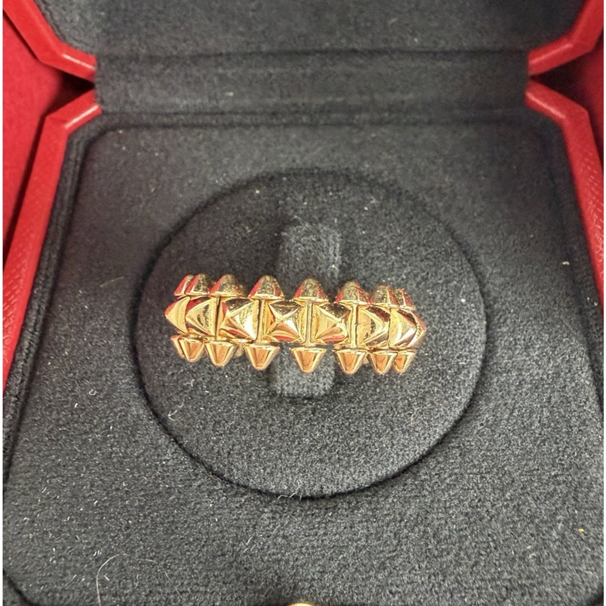 Cartier Clash de Cartier Medium Ring 18K Yellow Gold 6.5 (54)