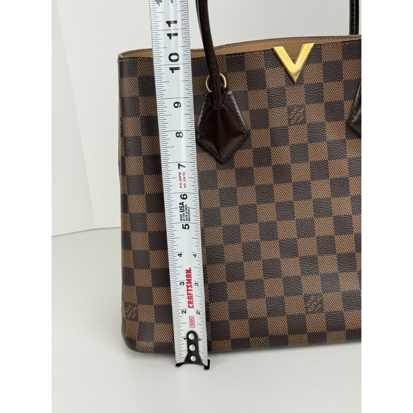 Louis Vuitton Kensington Damier Ebene Women's Tote Bag