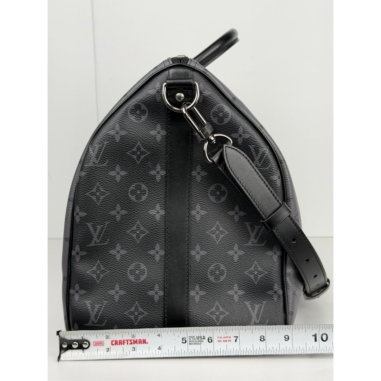 Louis Vuitton Keepall Bandouliere 50 Reverse Eclipse Coated Canvas NFC