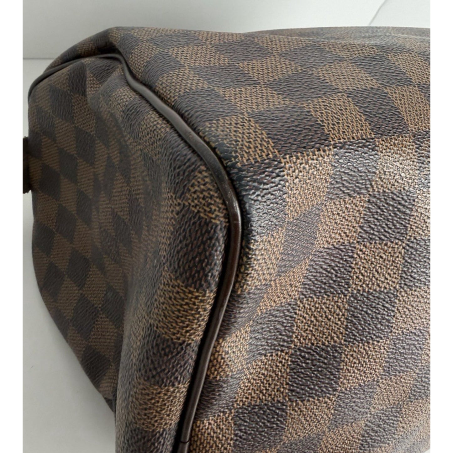Louis Vuitton Speedy 30 Damier Ebene Top Handle Bag (2007) S14
