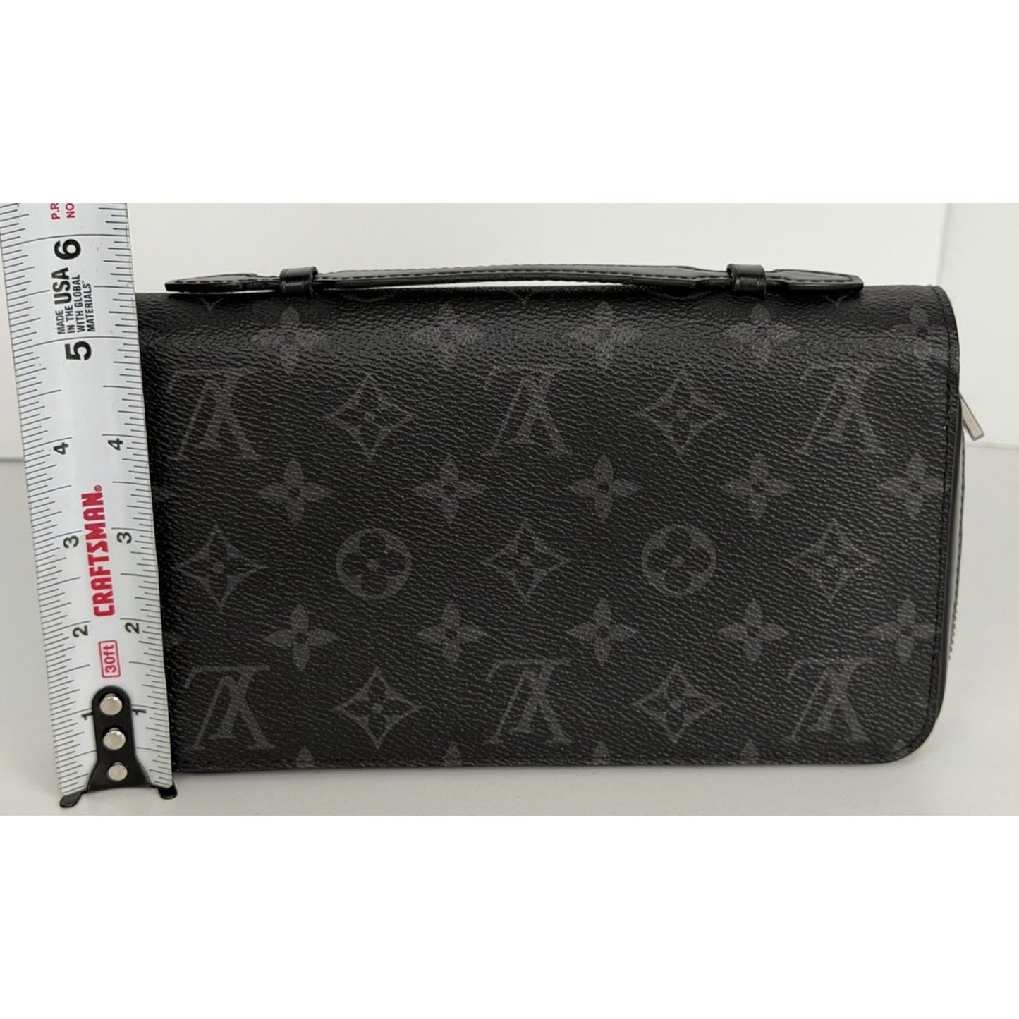 Louis Vuitton Zippy XL Wallet in Black Monogram Eclipse Canvas