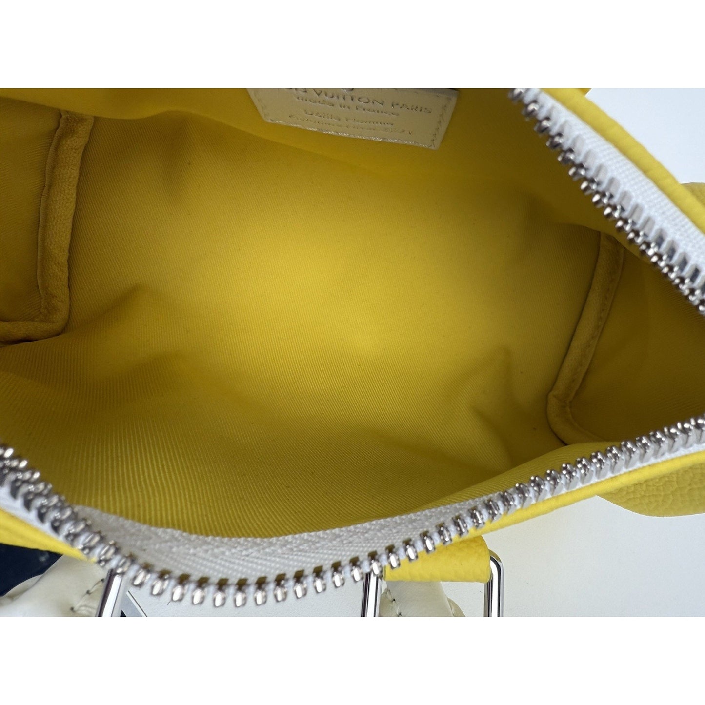 Louis Vuitton Keepall Bandouliere 45 Crossbody XS Yellow Leather Women's Bag