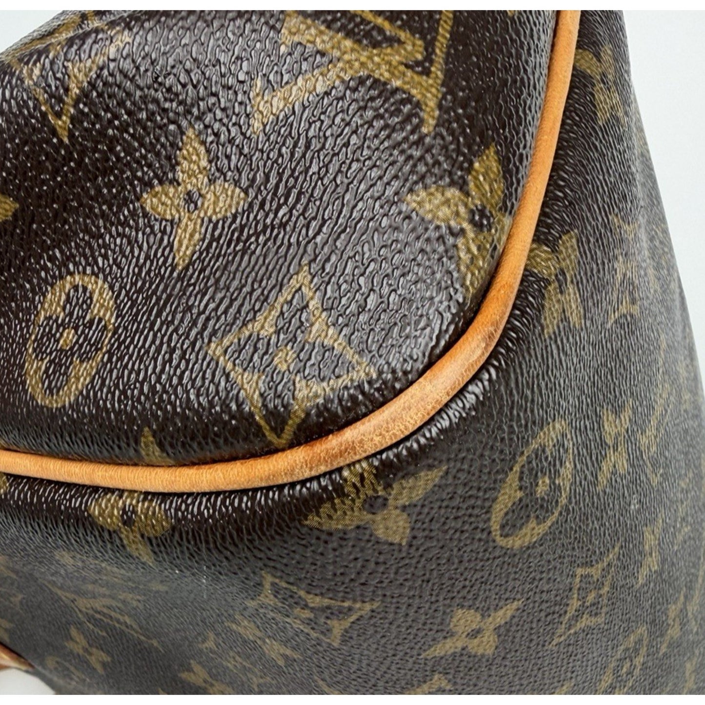 Louis Vuitton Monogram Montorgueil GM Shoulder Bag in Brown Coated Canvas 2012 S