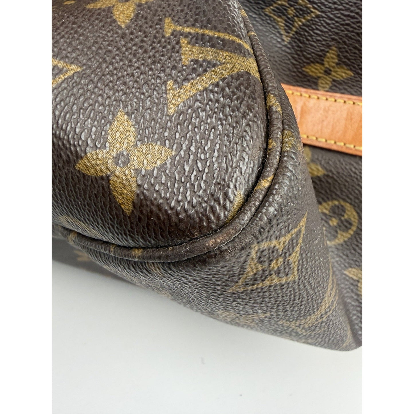 Louis Vuitton Sac Flanerie 50 Travel Bag Vintage in Brown LV Monogram 1992 S