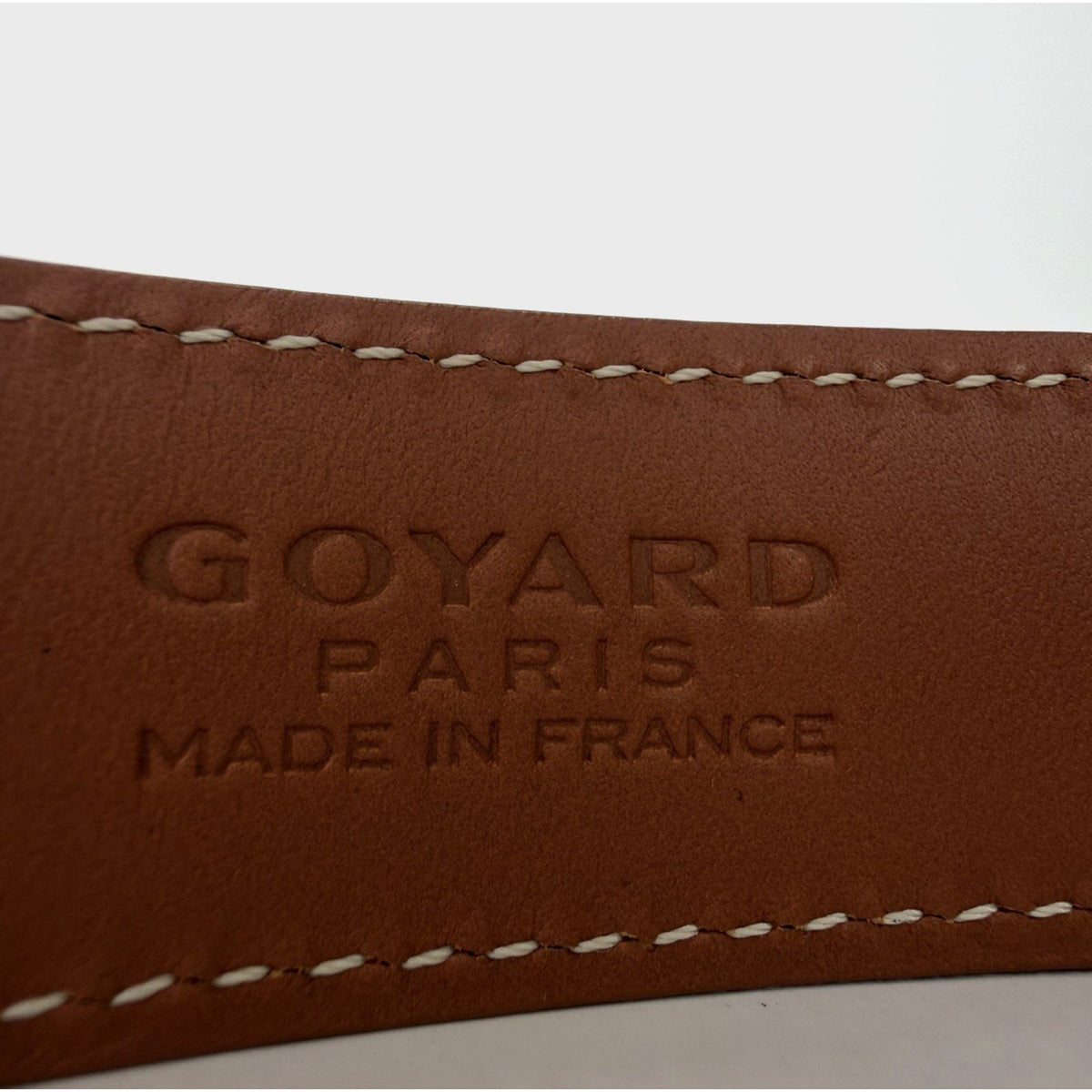 Goyard Goyardine in Goyardin Coated Canvas Patterned Black & Brown Size 75 K2