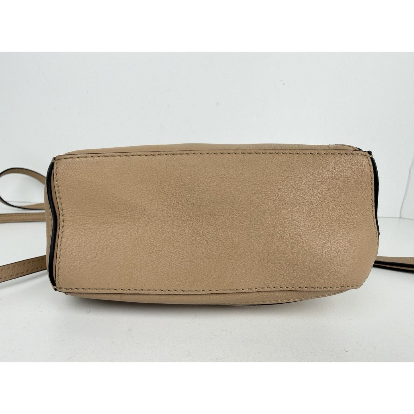 Loewe Puzzle Mini Crossbody Bag in Sand Mink Calfskin Leather C3