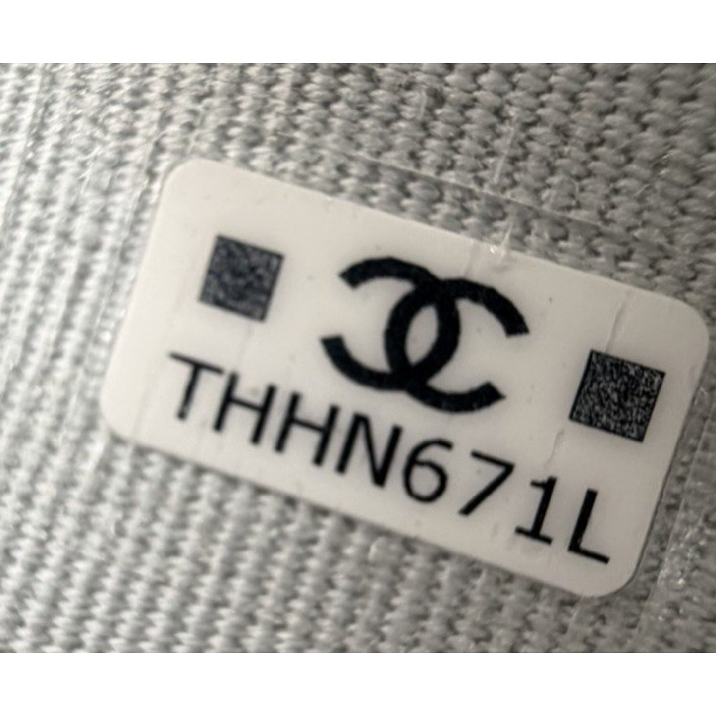 Chanel CC In Love Heart Mini Bag Charm in Light Blue Quilted Lambskin U-3