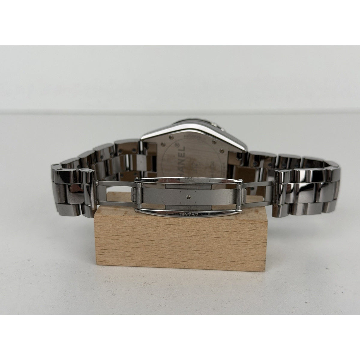 CHANEL J12 Watch Titanium Ceramic Chromatic Diamond Gray Dial Automatic 38mm