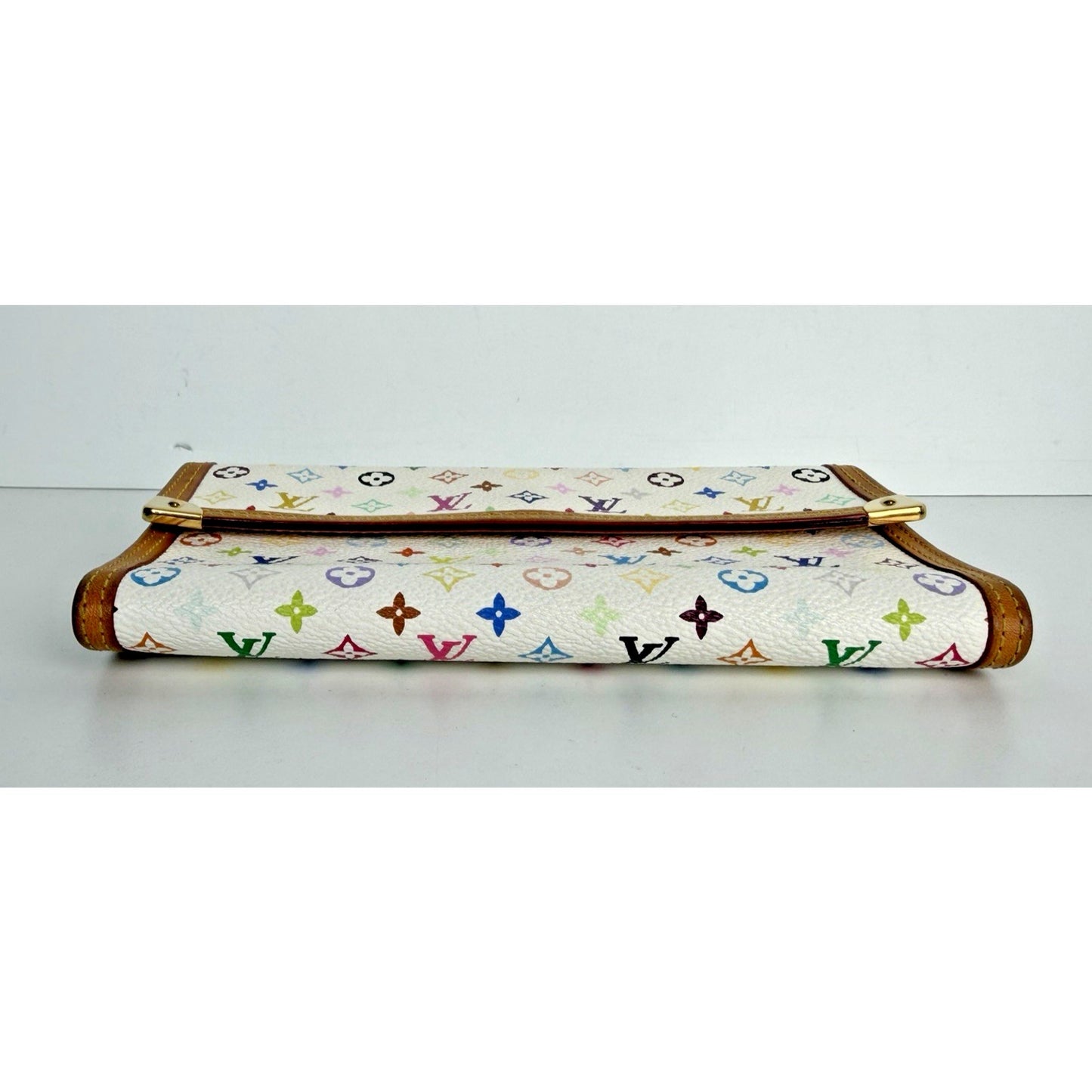 Louis Vuitton Takashi Murakami Multicolor Porte Tresor International Wallet 2003