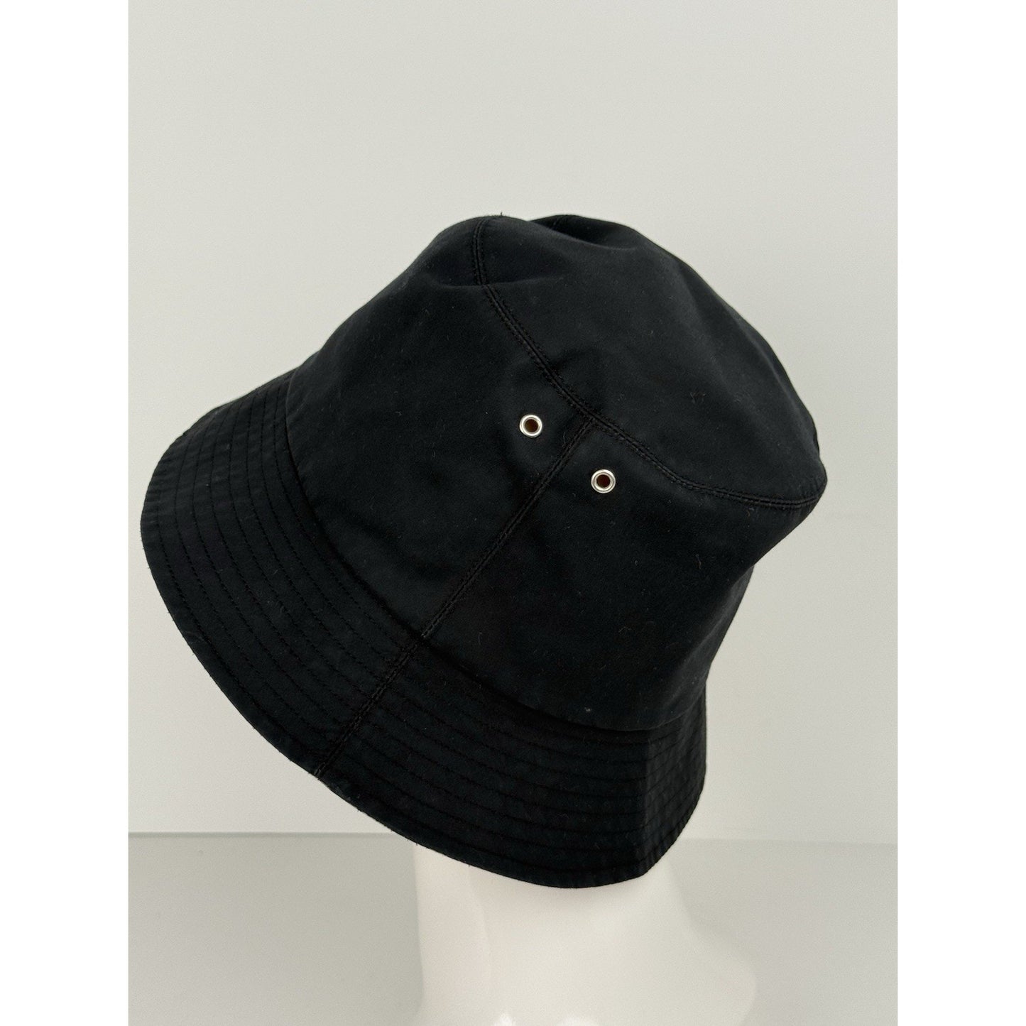 Dior Oblique Reversible Teddy-D Brim Bucket Hat Grey Blue Logo Cap Size 58