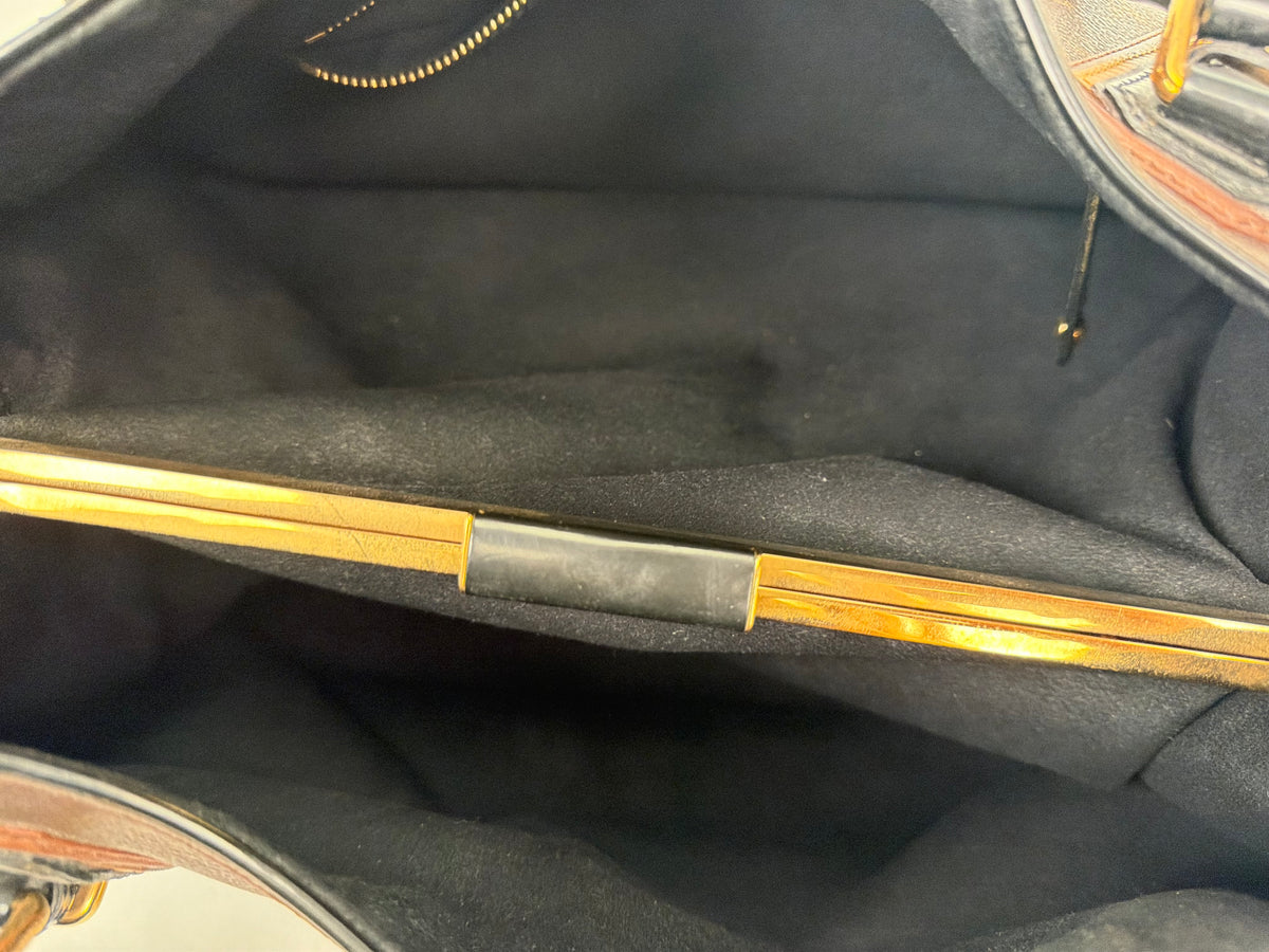 Louis Vuitton Mirage Griet Bag Limited-Edition in Black & Brown LV Monogram Canvas 2007 YS