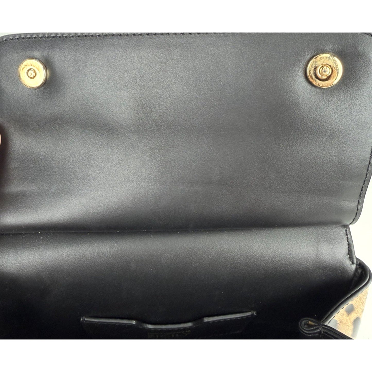 Dolce & Gabbana Medium Sicily Bag in Leopard Print Polished Calfskin Leather B3