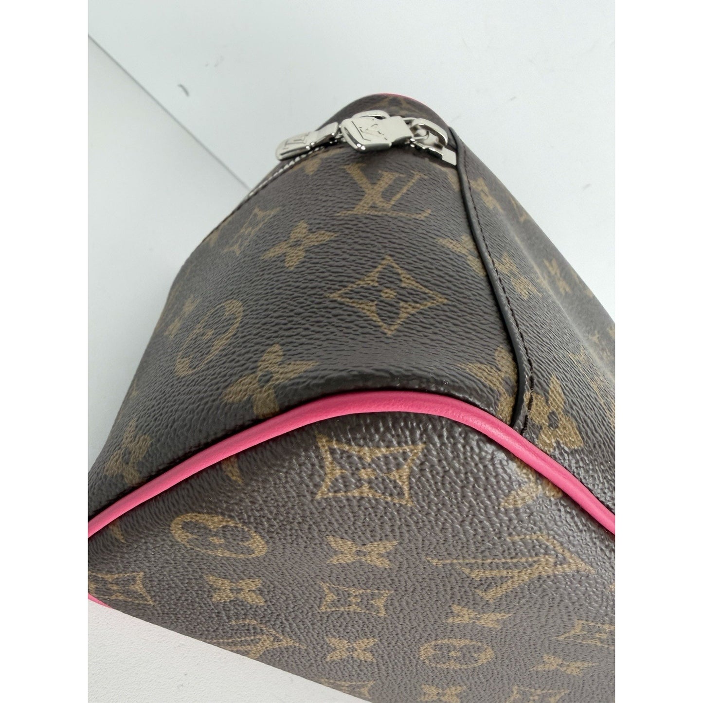 Louis Vuitton Nice Mini Vanity Case in Brown LV Monogram Coated Canvas NFC S-06