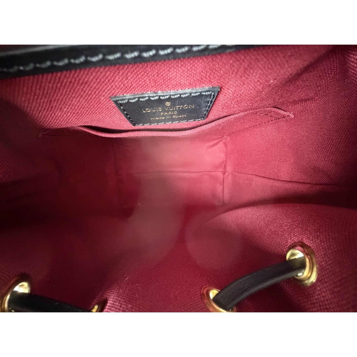 Louis Vuitton Montsouris BB Backpack in Classic Monogram Coated Canvas NFC E8