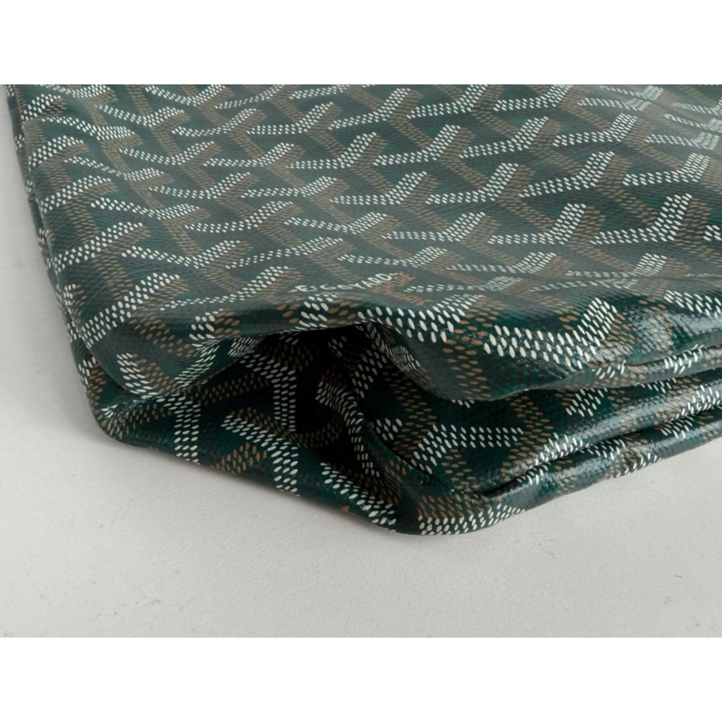 Goyard Boheme Hobo PM Bag in Green Goyardine Coated Canvas B-9