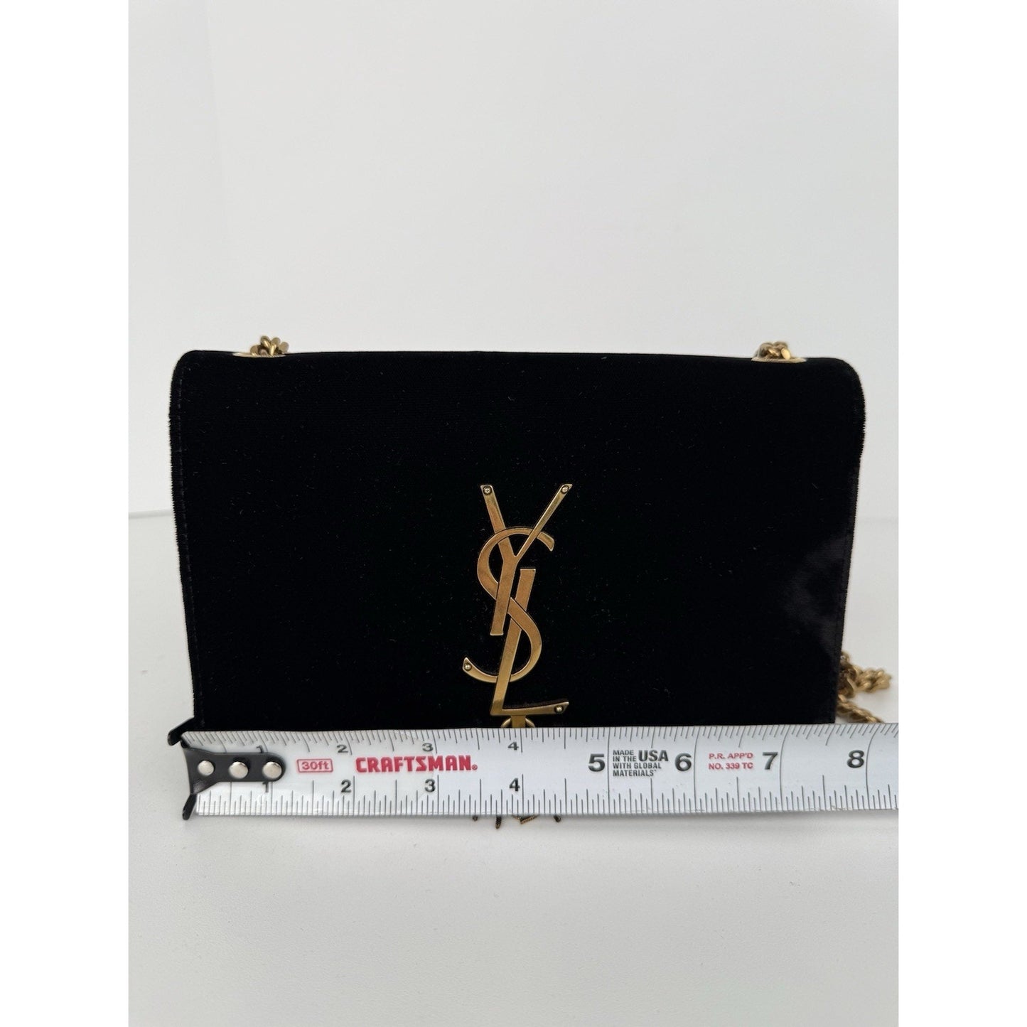 Saint Laurent Saint Laurent Velvet Kate Small