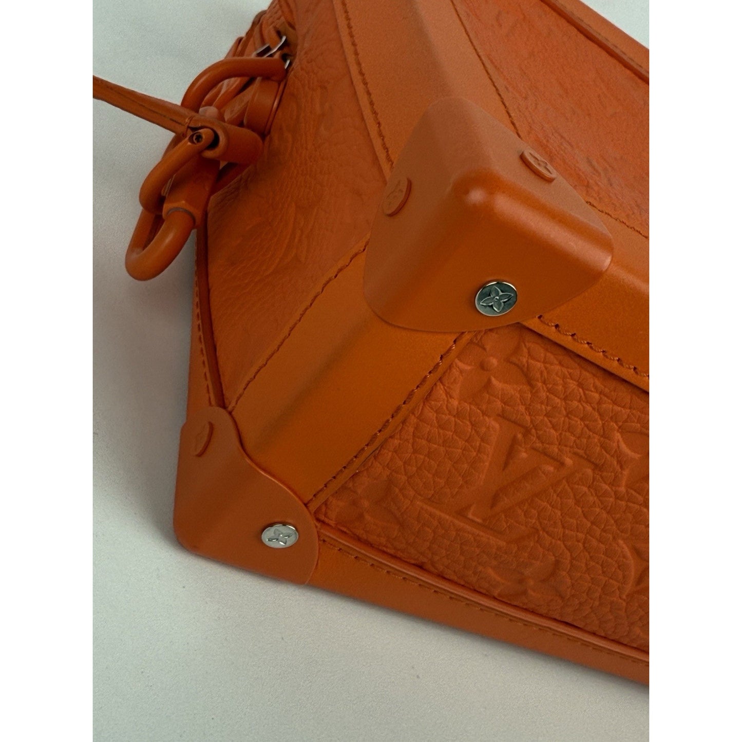 LOUIS VUITTON Soft Trunk Monogram Taurillon Leather Bag