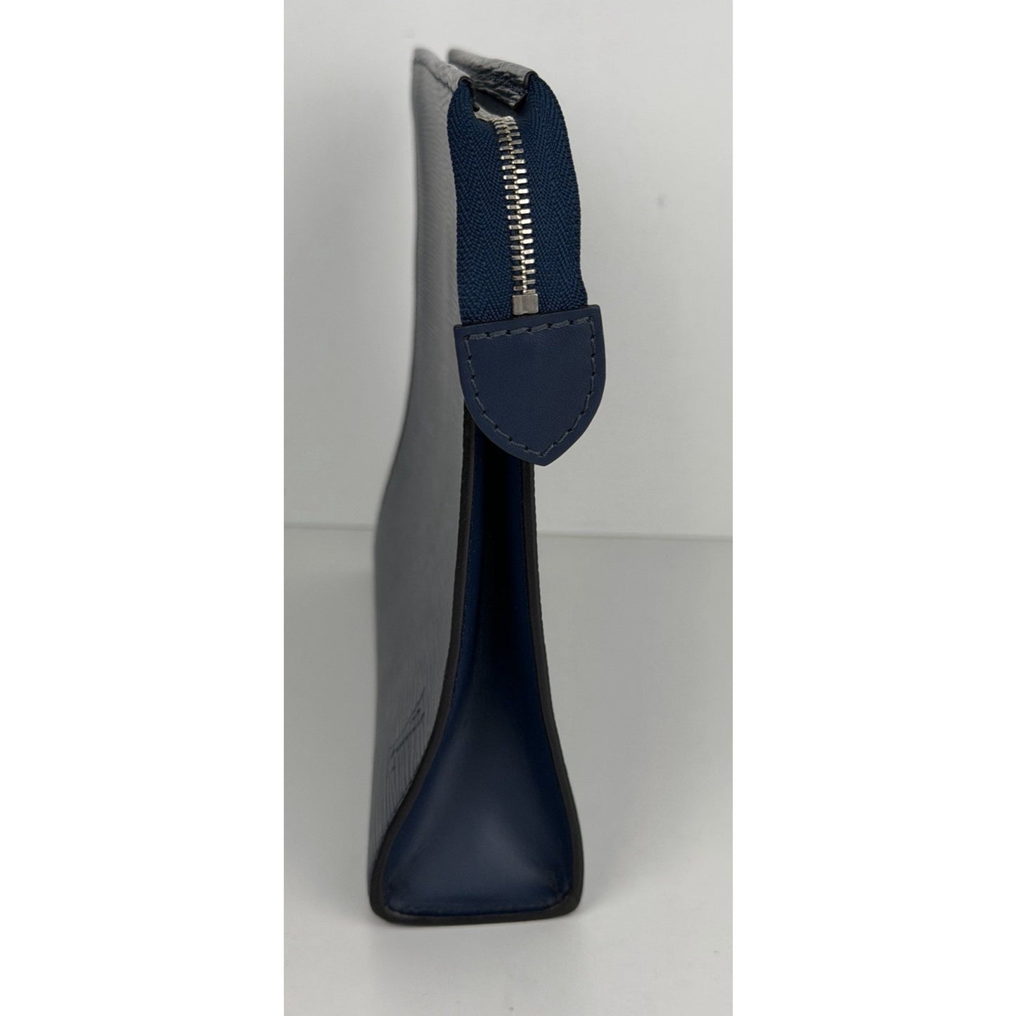 Louis Vuitton Epi Toiletry Pouch Indigo Blue Textured Leather & Sleek 2019 K1