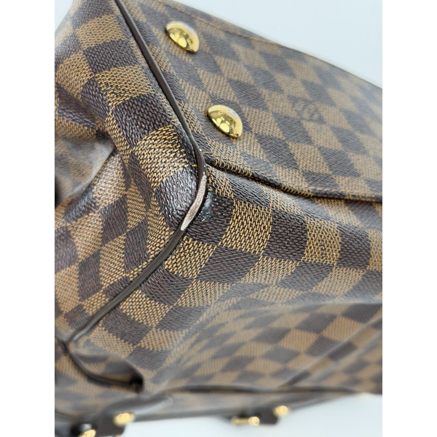 Louis Vuitton Trevi PM Handle Bag in Damier Ebene Coated Canvas 2013