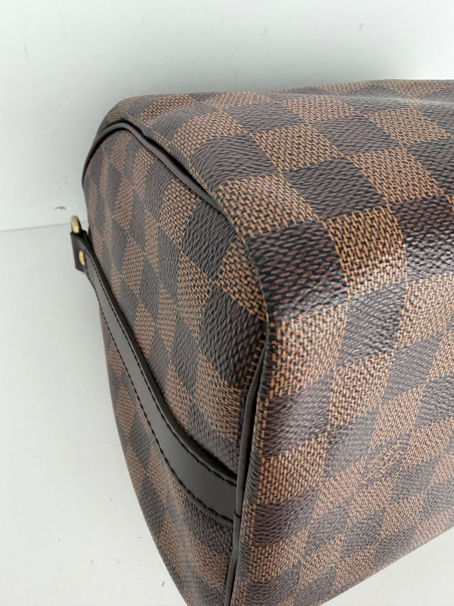 Louis Vuitton Speedy Bandouliere 25 Bag in Damier Ebene Coated Canvas NFC YD-5