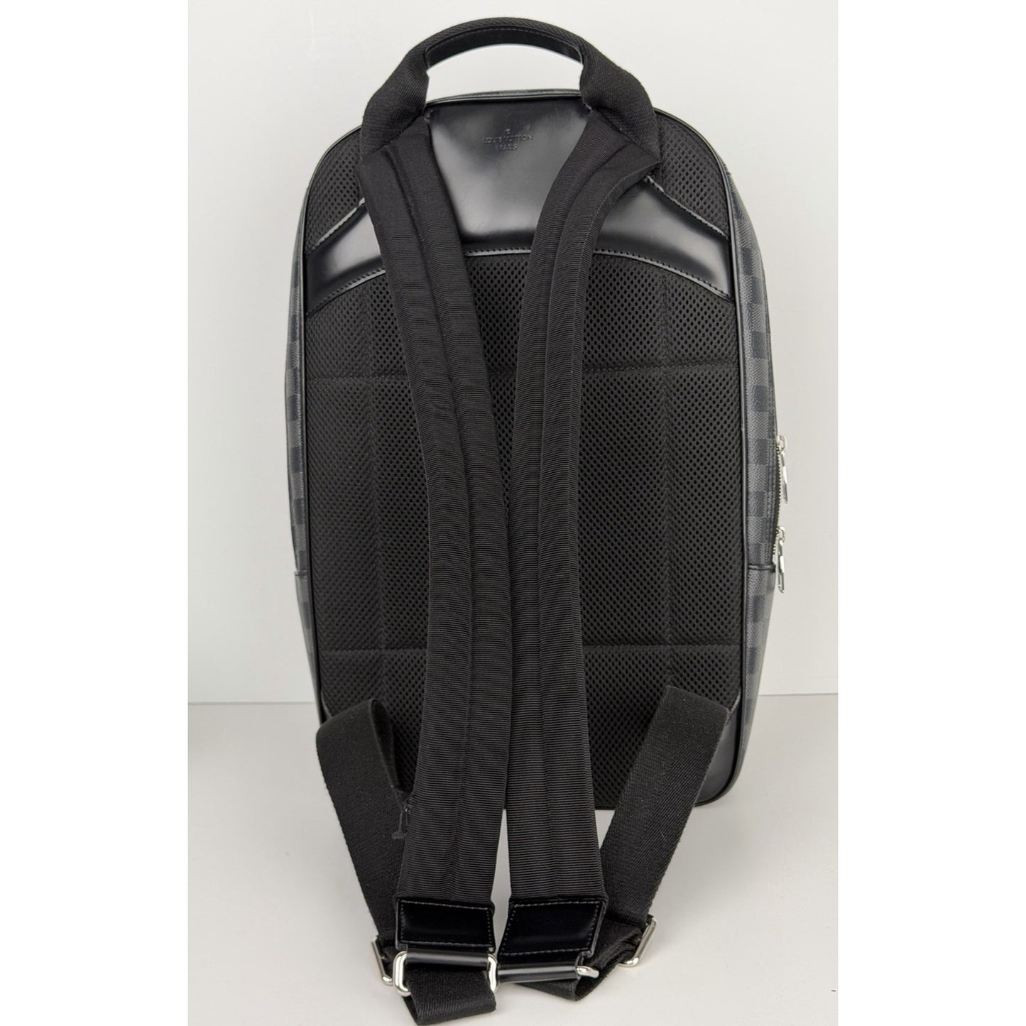 Louis Vuitton Michael Backpack Damier Graphite Coated Canvas Microchipped