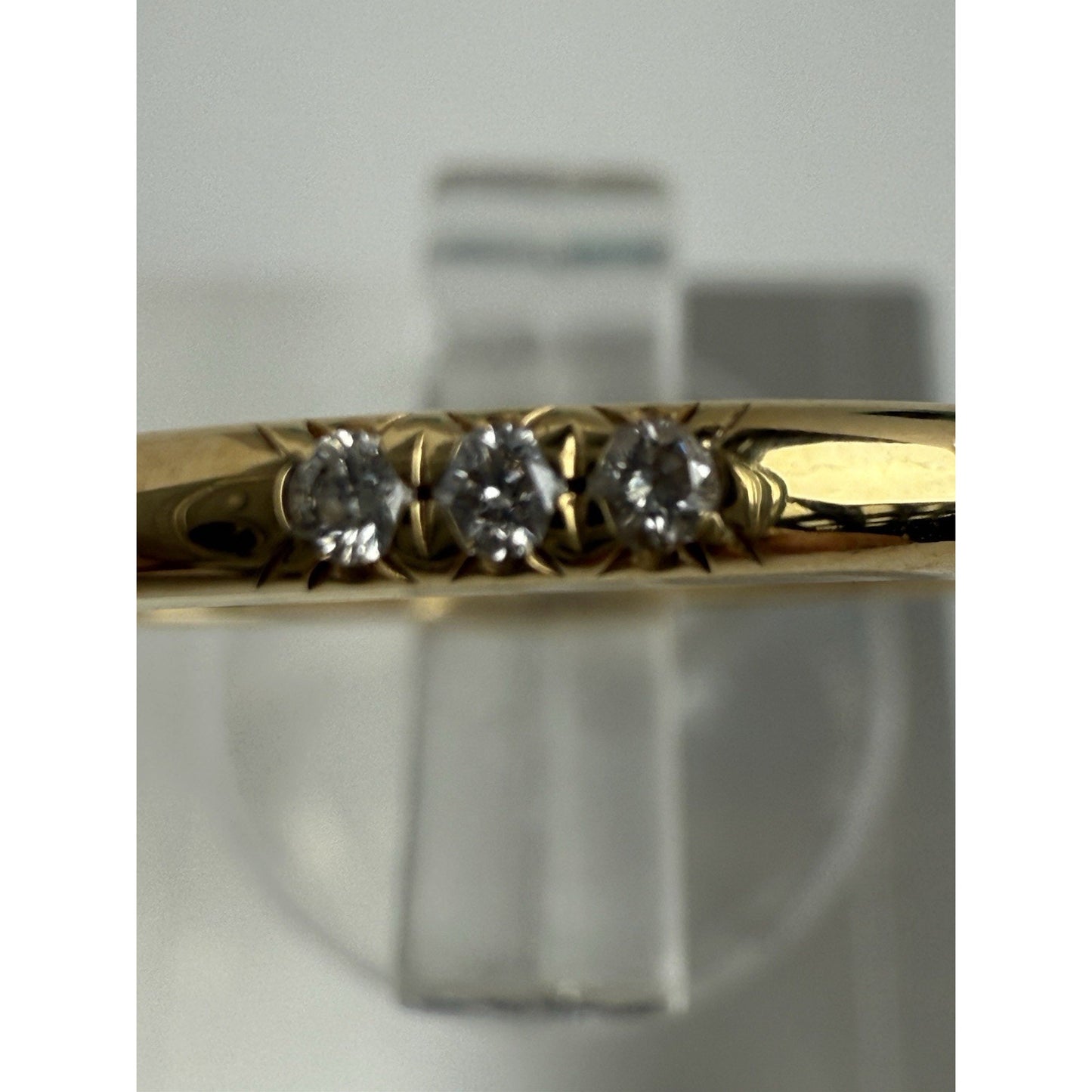 Tiffany & Co. Forever Diamond Ring 18K Gold Size 5.25