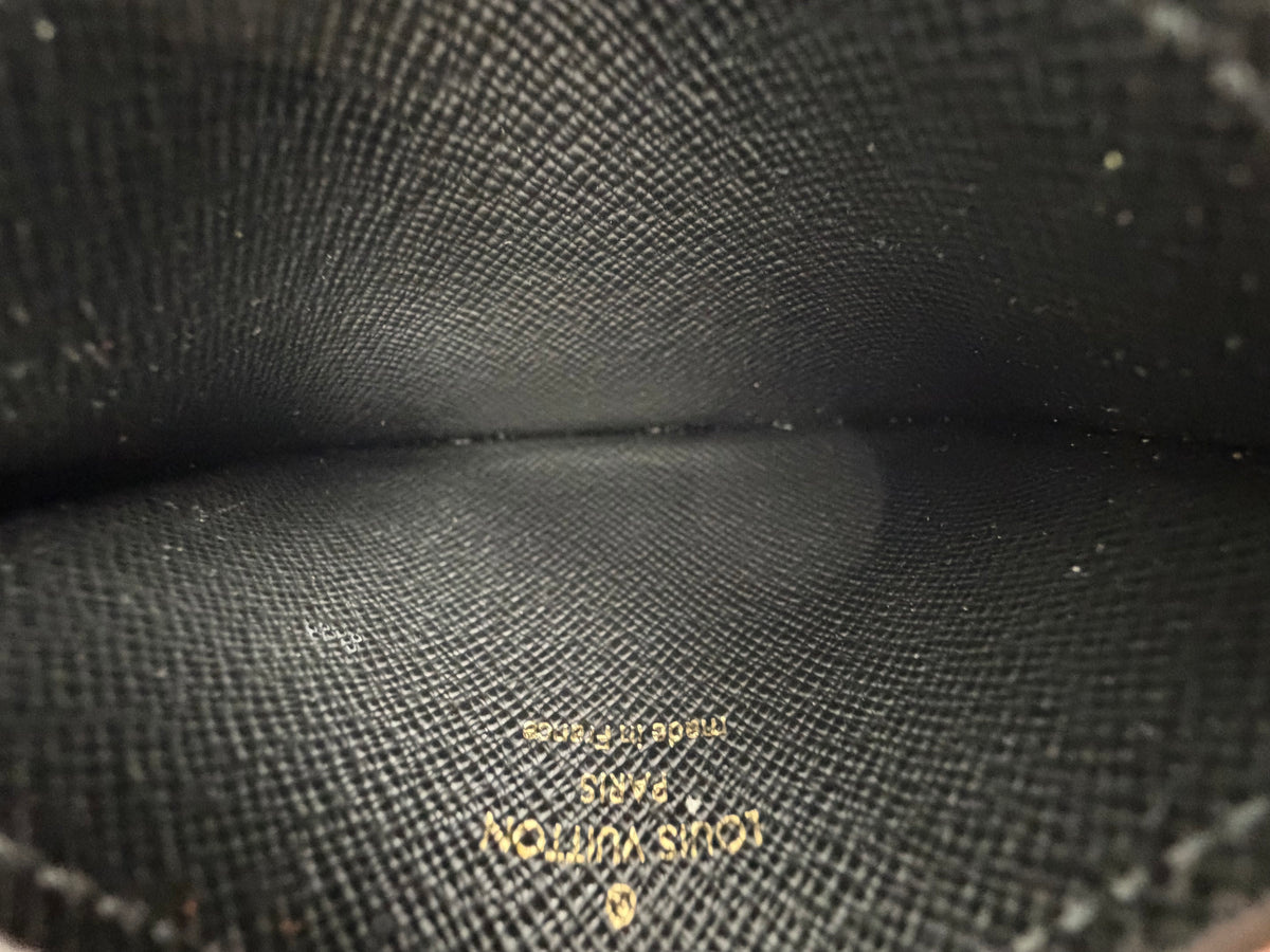 Louis Vuitton Card Holder Monogram Reverse Coated Canvas NFC K-3