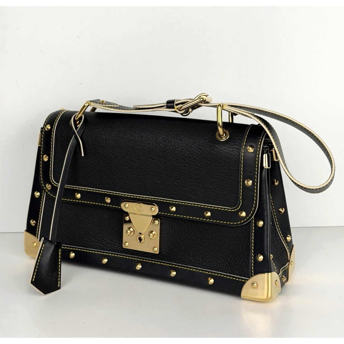 Louis Vuitton Le Talentueux Shoulder Bag Vintage Black Suhali Leather 2003 S13